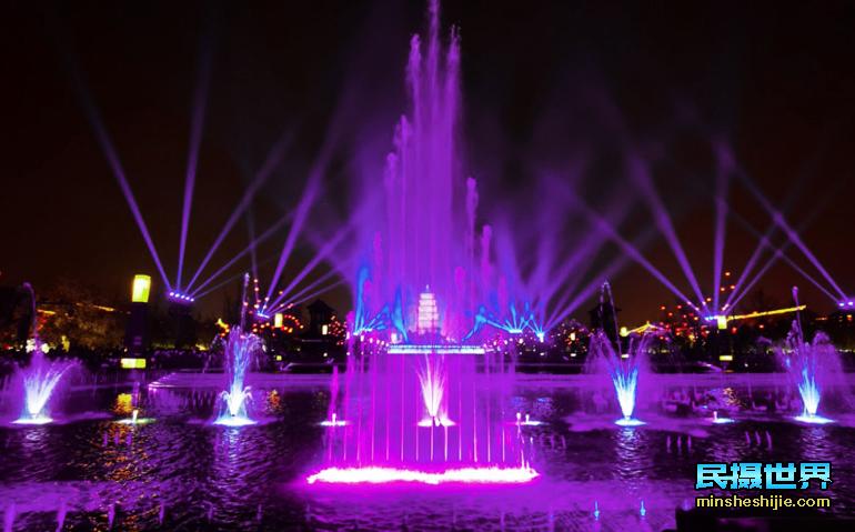 大唐不夜城喷泉介绍：景点亮点及大唐不夜城喷泉的旅游攻略